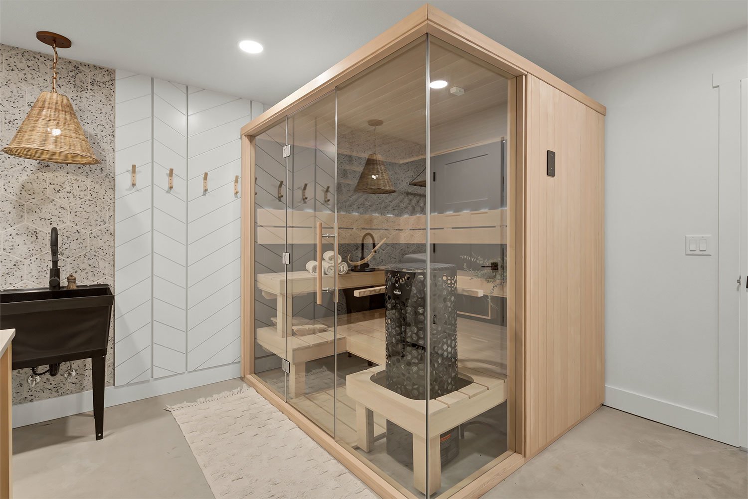 Centurion sauna in home
