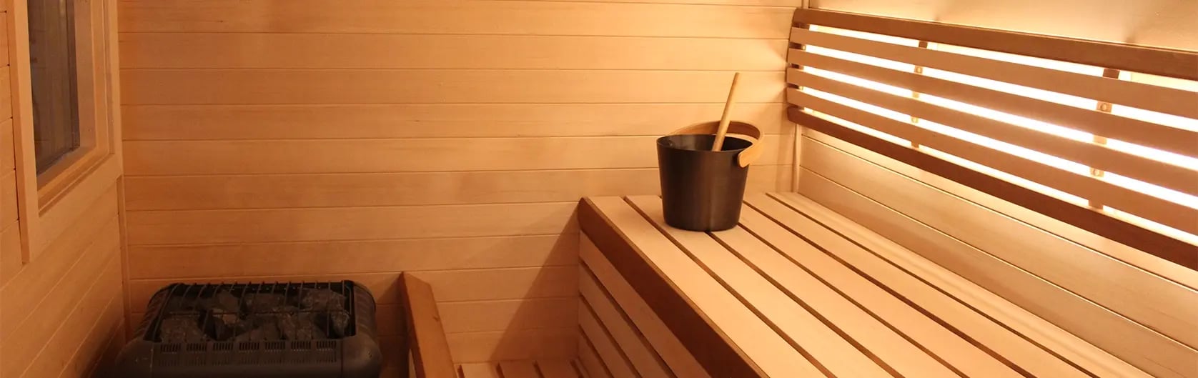 Coach Dan Gable is a sauna enthusiast