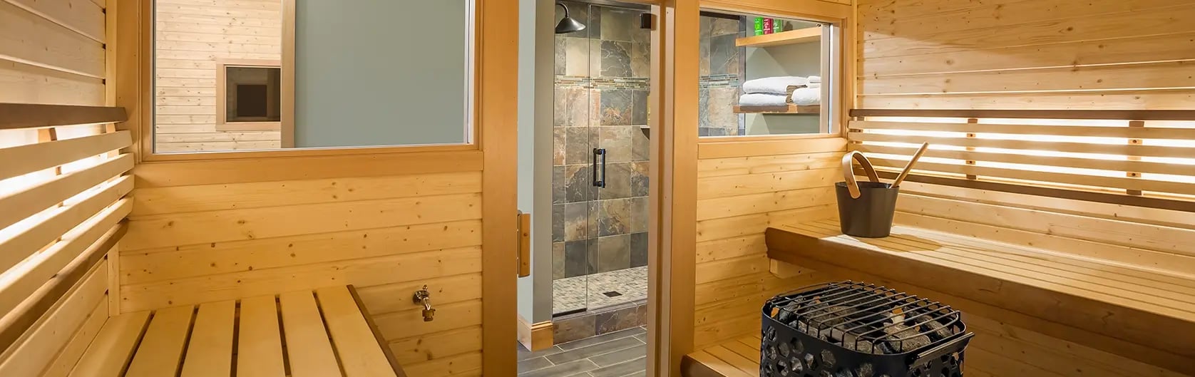 Custom Traditional Indoor Saunas