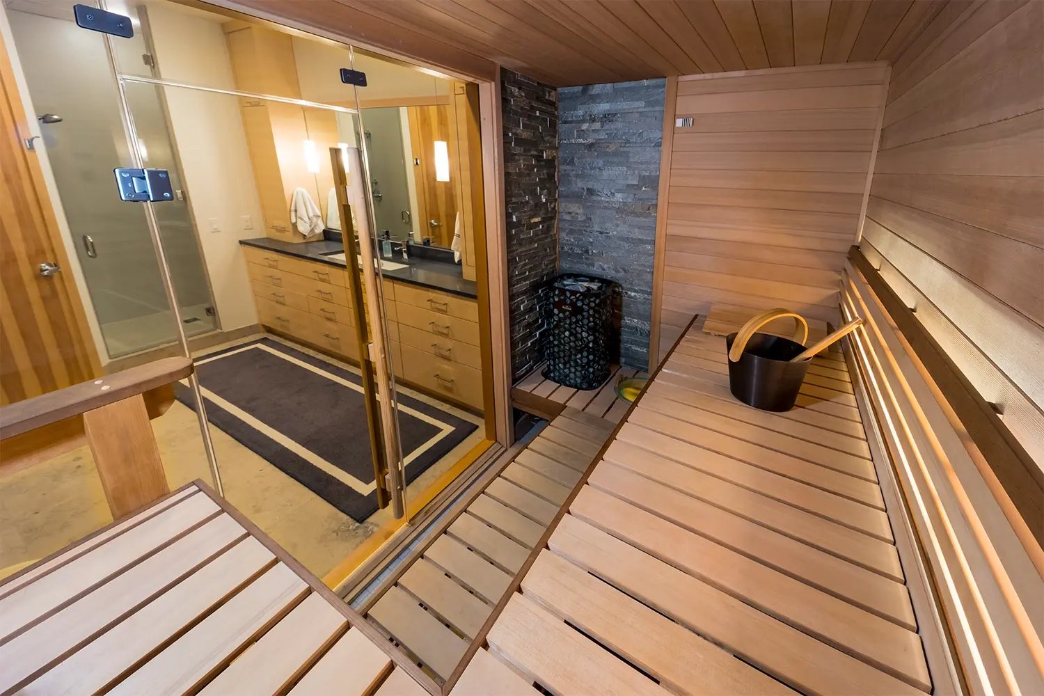 Sauna Construction_Bench Configuration