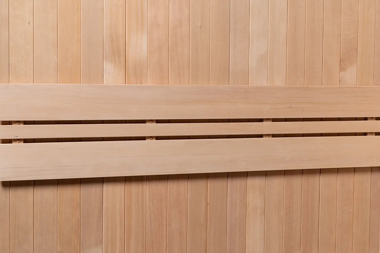 Custom Saunas-Backrest_3-Bar Wide