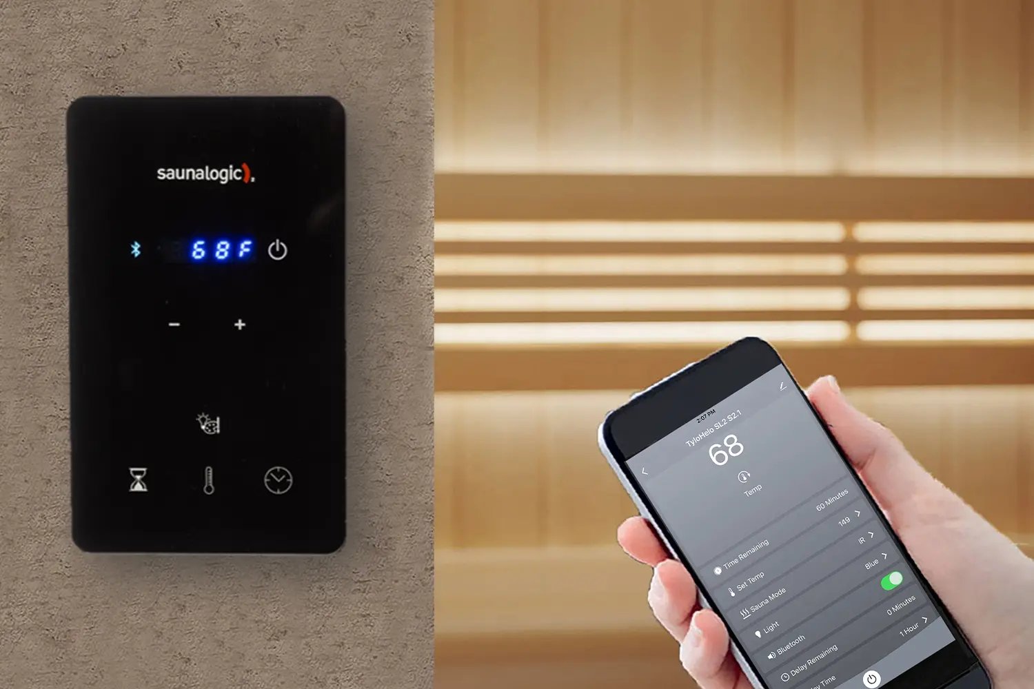 SaunaLogic2 sauna control