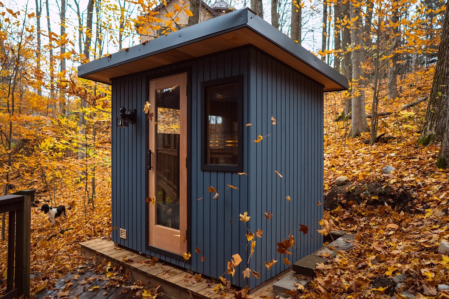 outdoor saunas