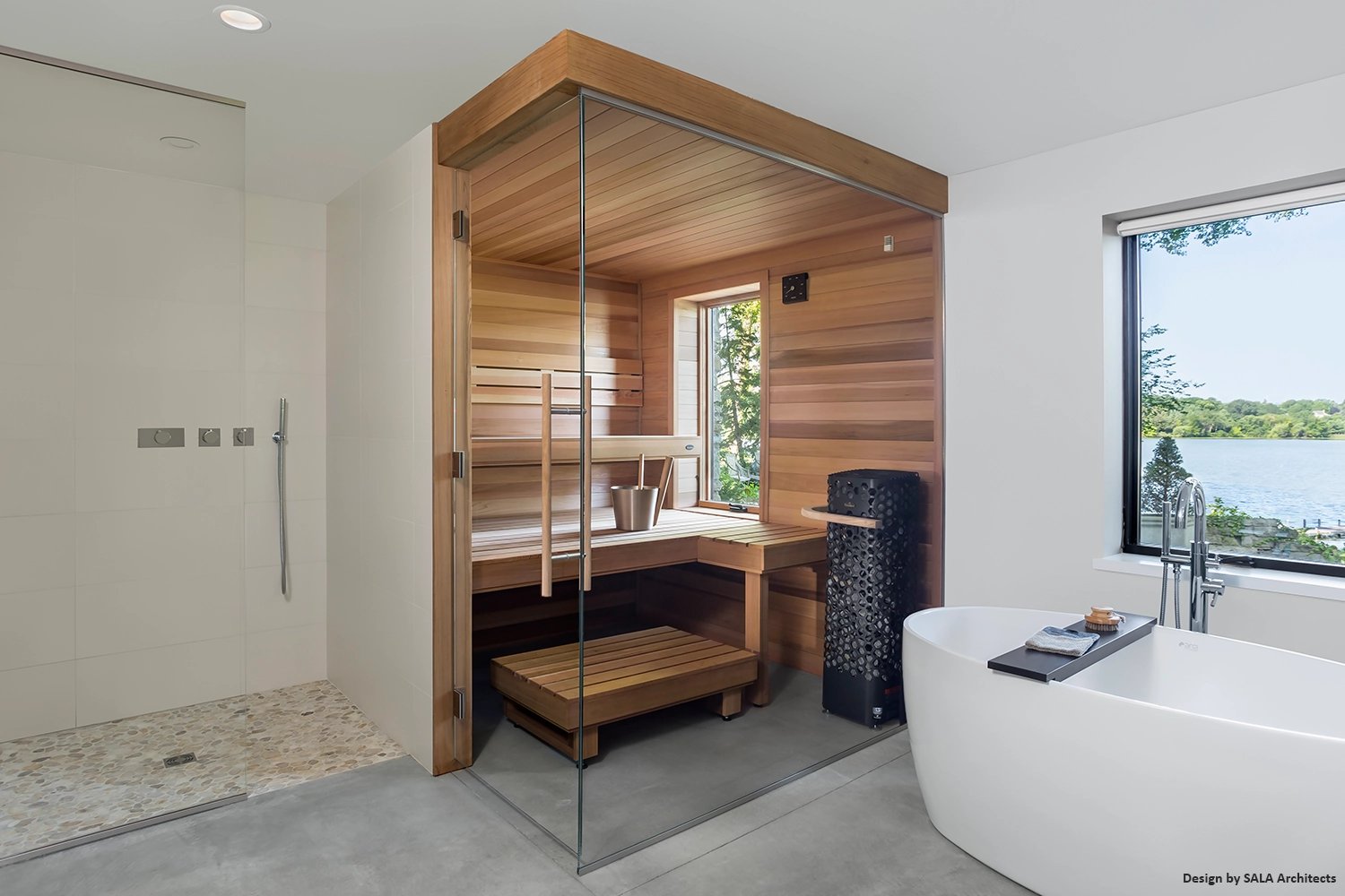 traditional indoor saunas
