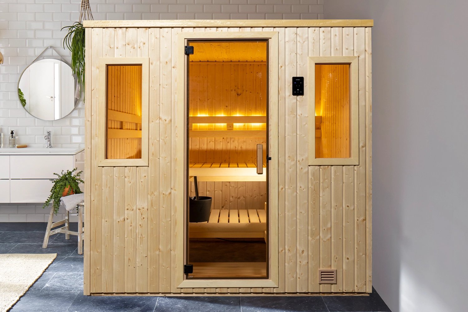 Sauna Construction, Ventilation
