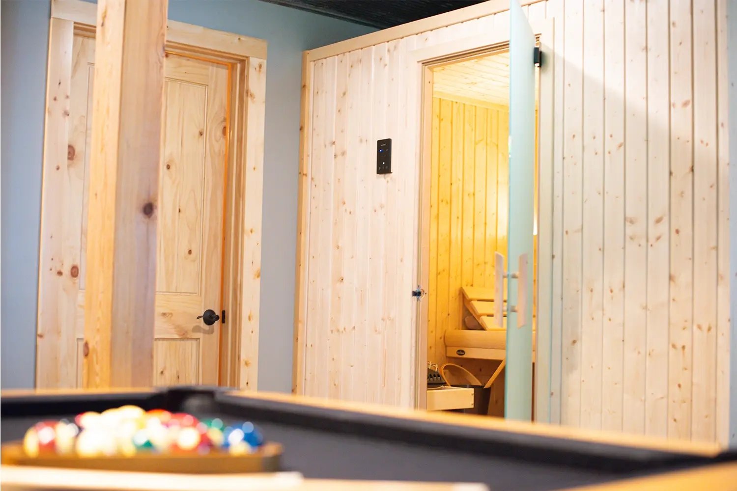 Freestanding Indoor Sauna