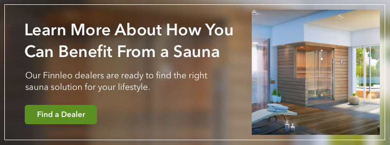 interior sauna room