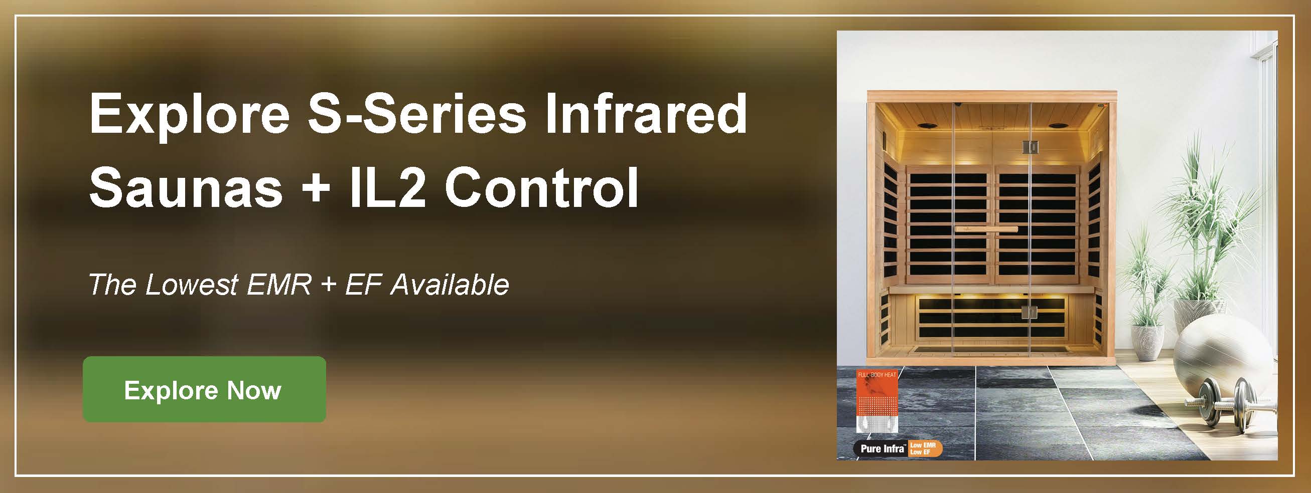 Explore S-Series Infraraed Saunas