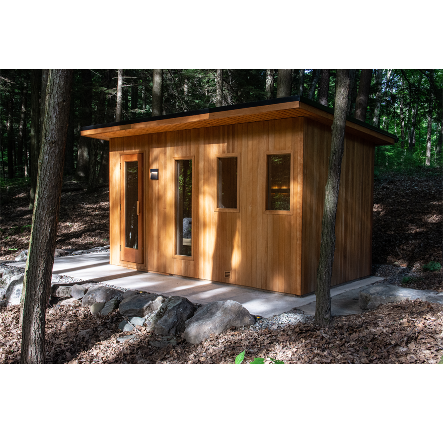 Custom Euro Patio Outdoor Sauna