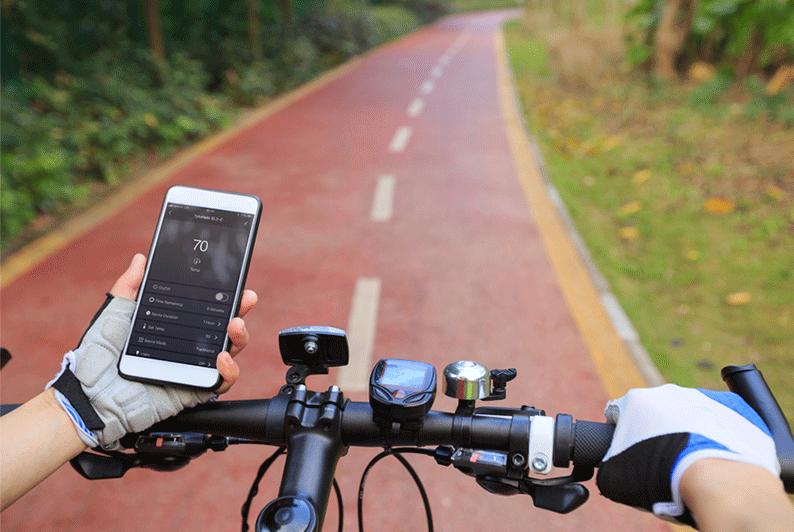 Control your sauna from anywhere