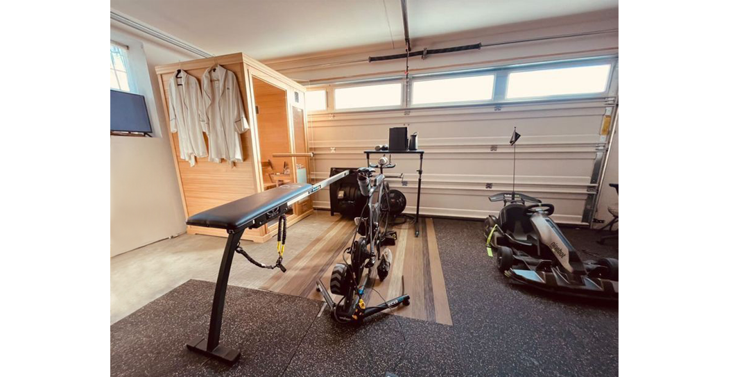 Sauna in Garage Gym is a Key Resource for Triathlete’s Training & Lifestyle featured image