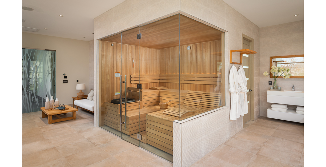 fragment Ijdelheid waarde Sauna Brings Wellness & Relaxation to Luxury Home Spa