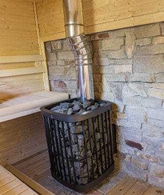Saga Woodburning Sauna Heater